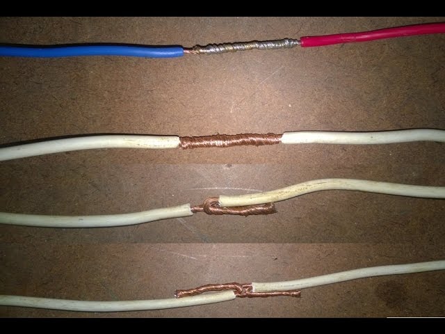 Formas de unir cables eléctricos (Alejandro Ale)