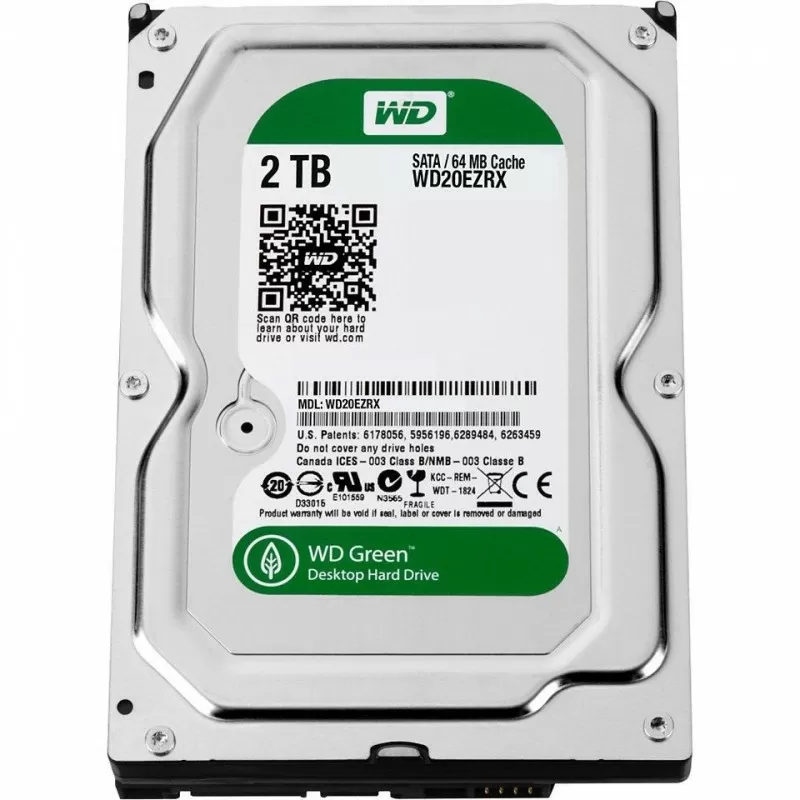 Disco Duro de 2 TB Western Digital (Imagen referencial)