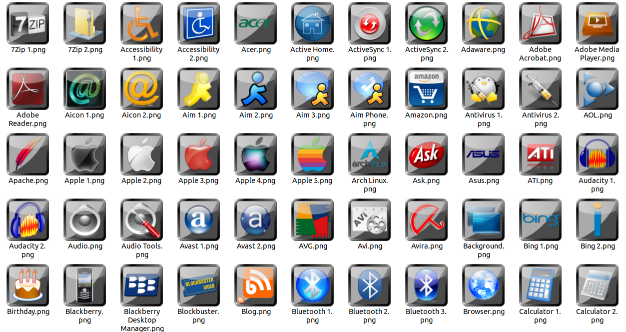 Algunos íconos de 2013 para personalizar tu PC (EJEMPLO)