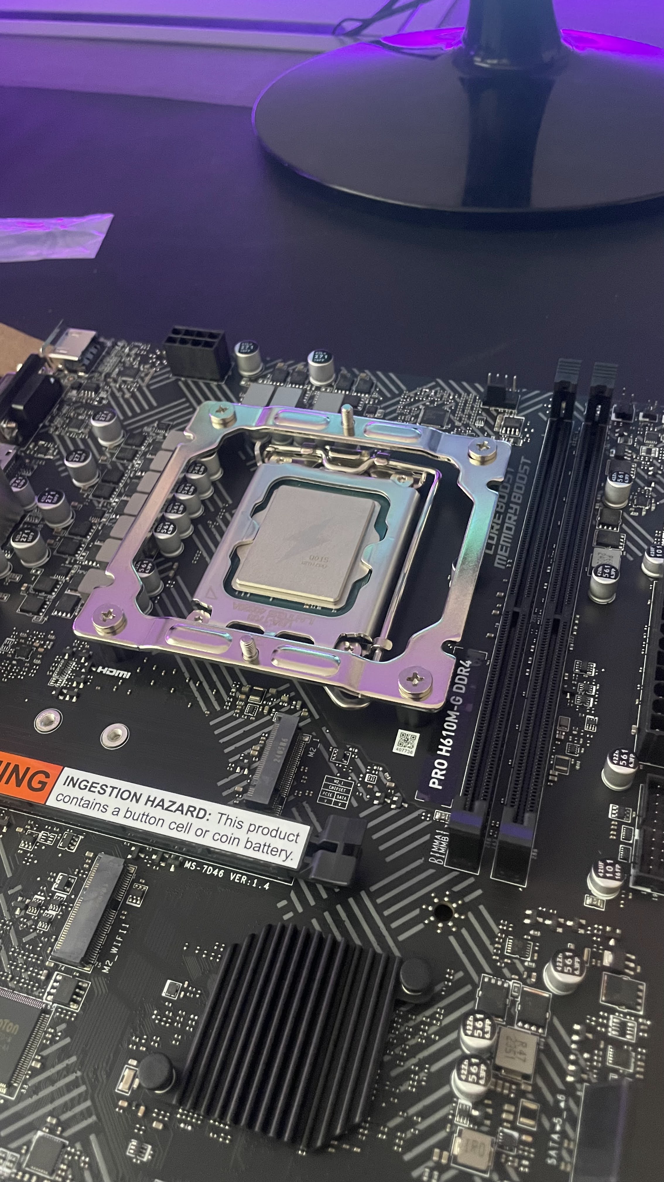 Procesador chino i9-12900HX (Imagen real)
