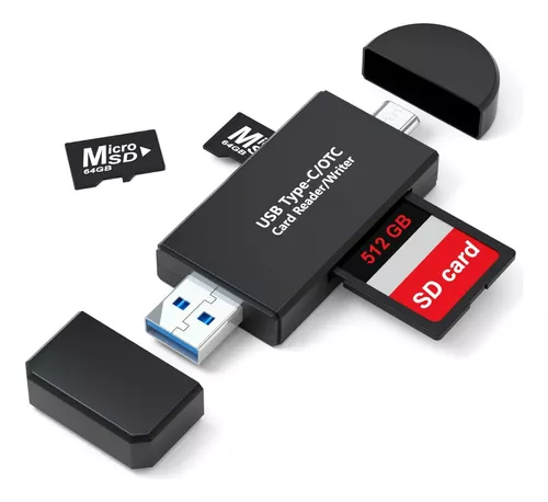 Micro SD y SD a USB