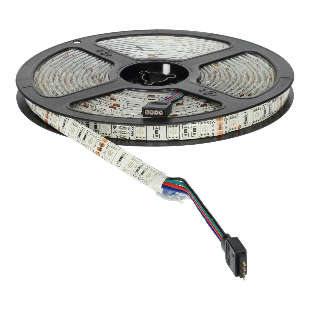 Tiras LED con capa impermeable