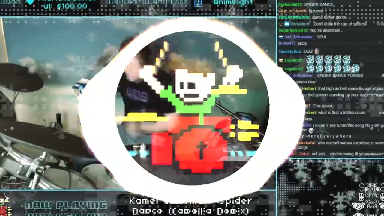 8BitDrummer x Camellia Spider Dance Remix (Cover)