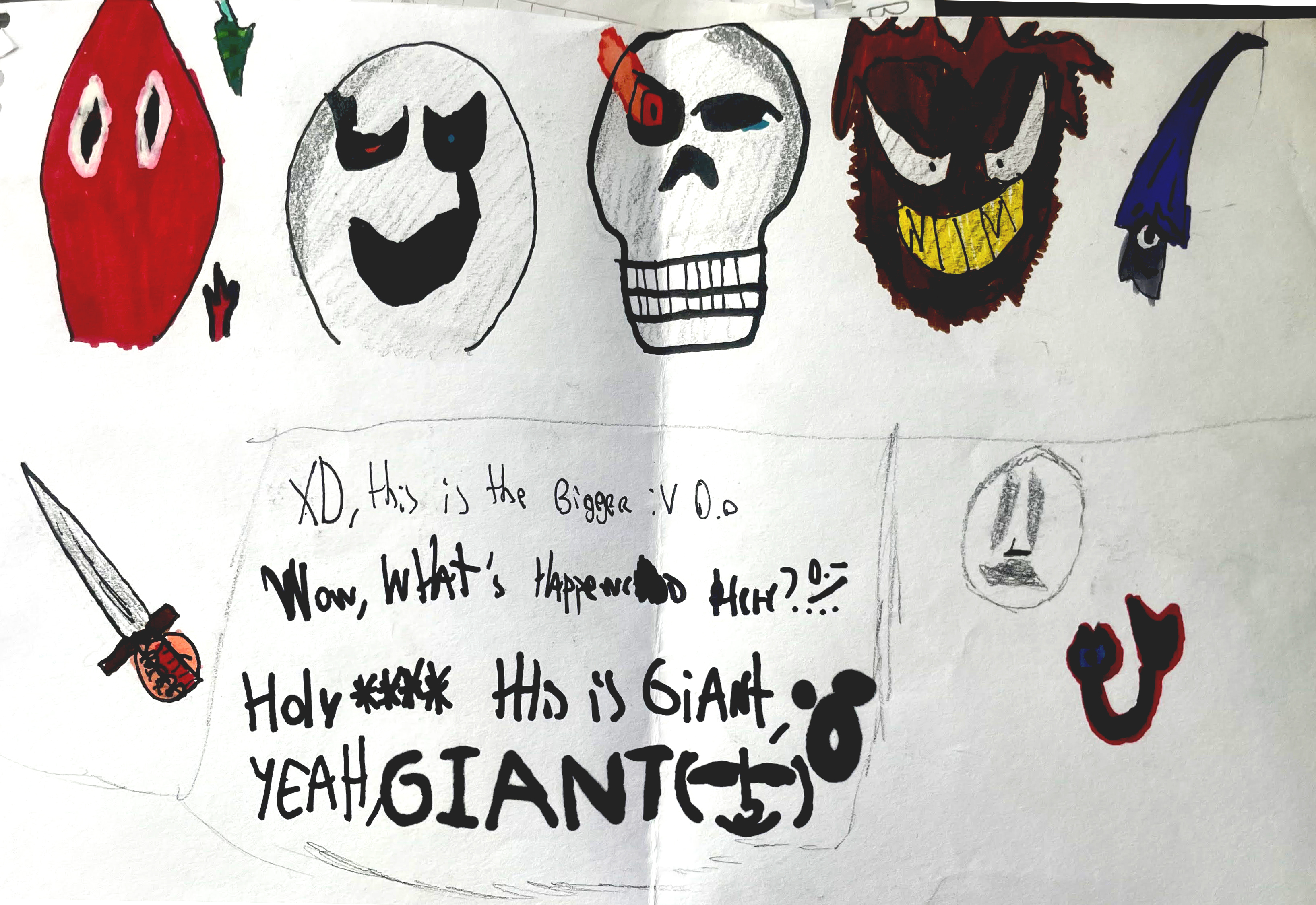 Dibujos random y Undertale