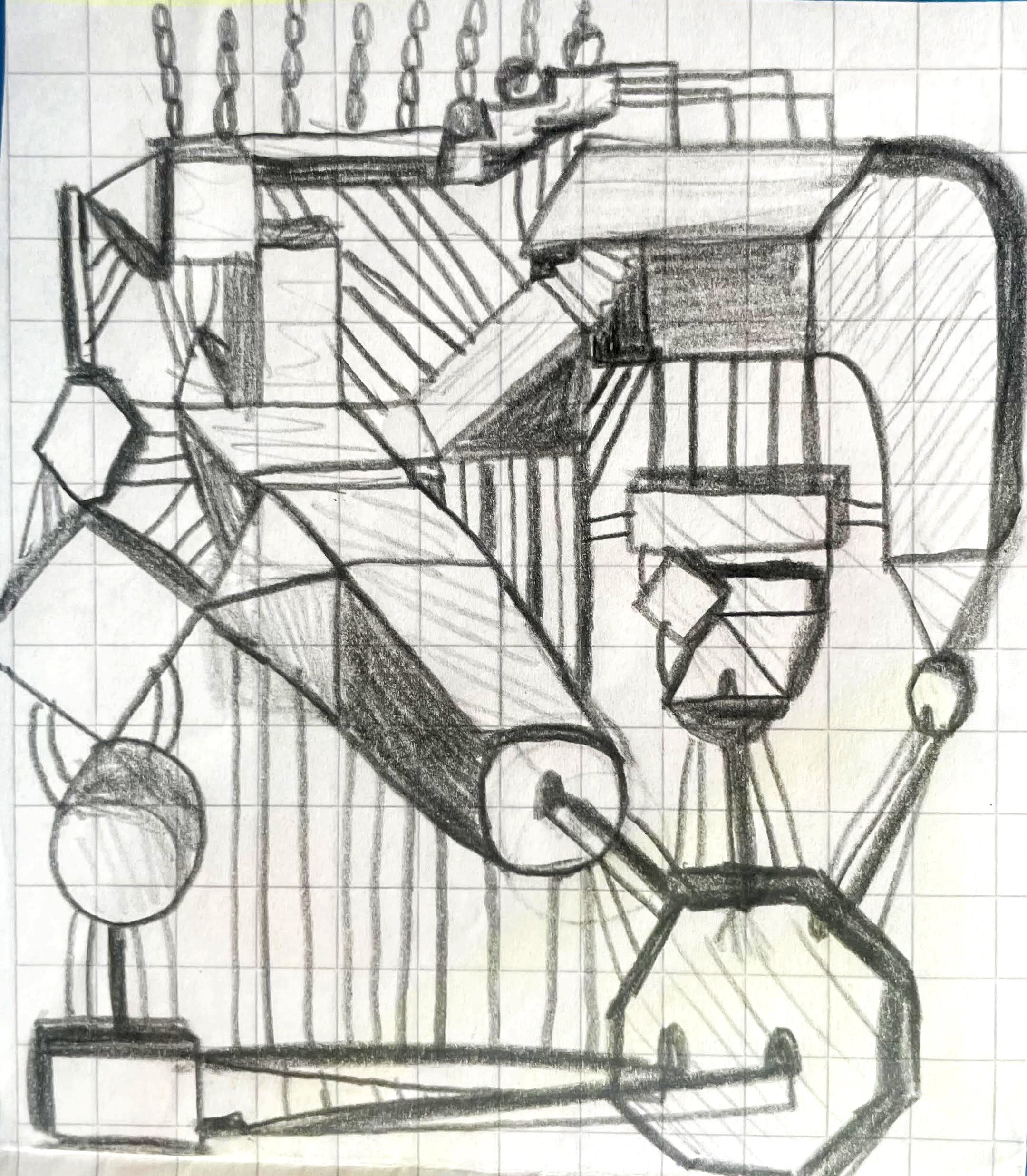 Dibujo de ilusión óptica