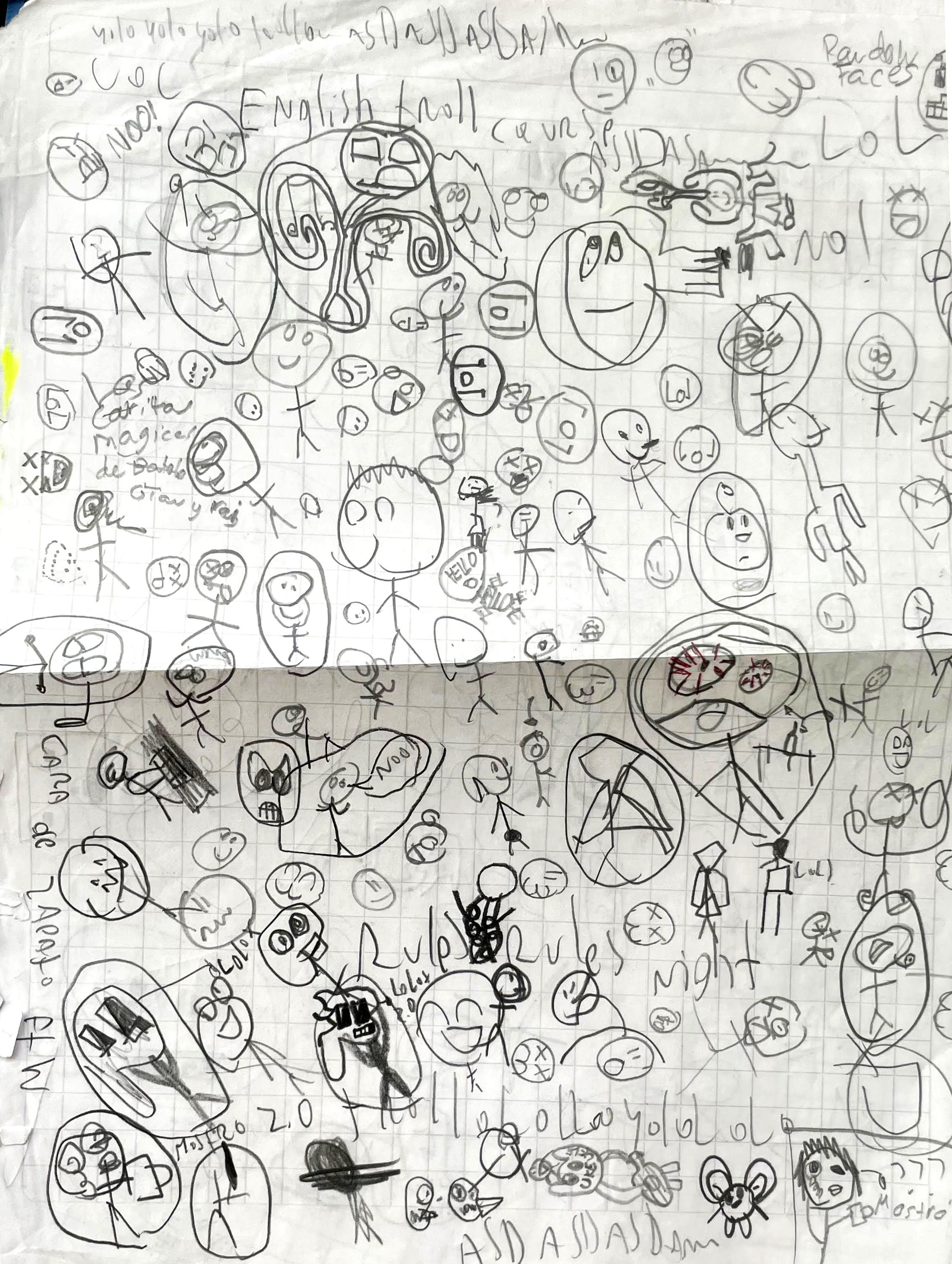 DIbujos random memes 2