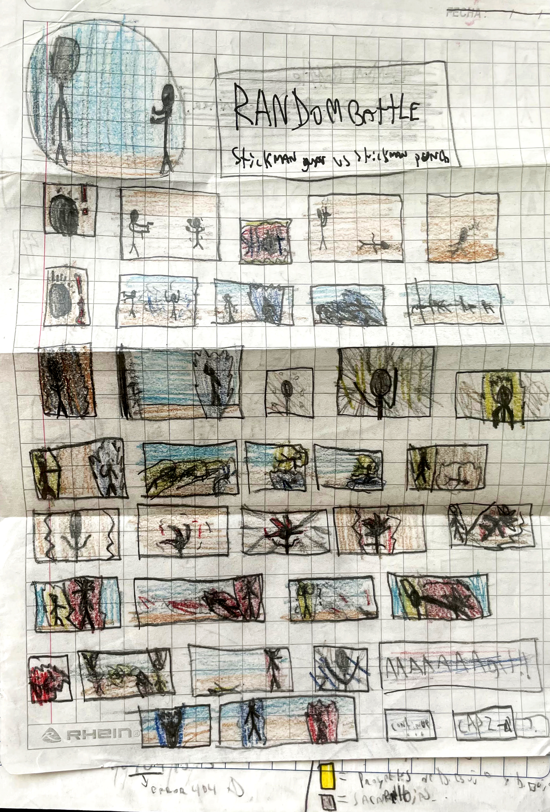 Random Battle comic