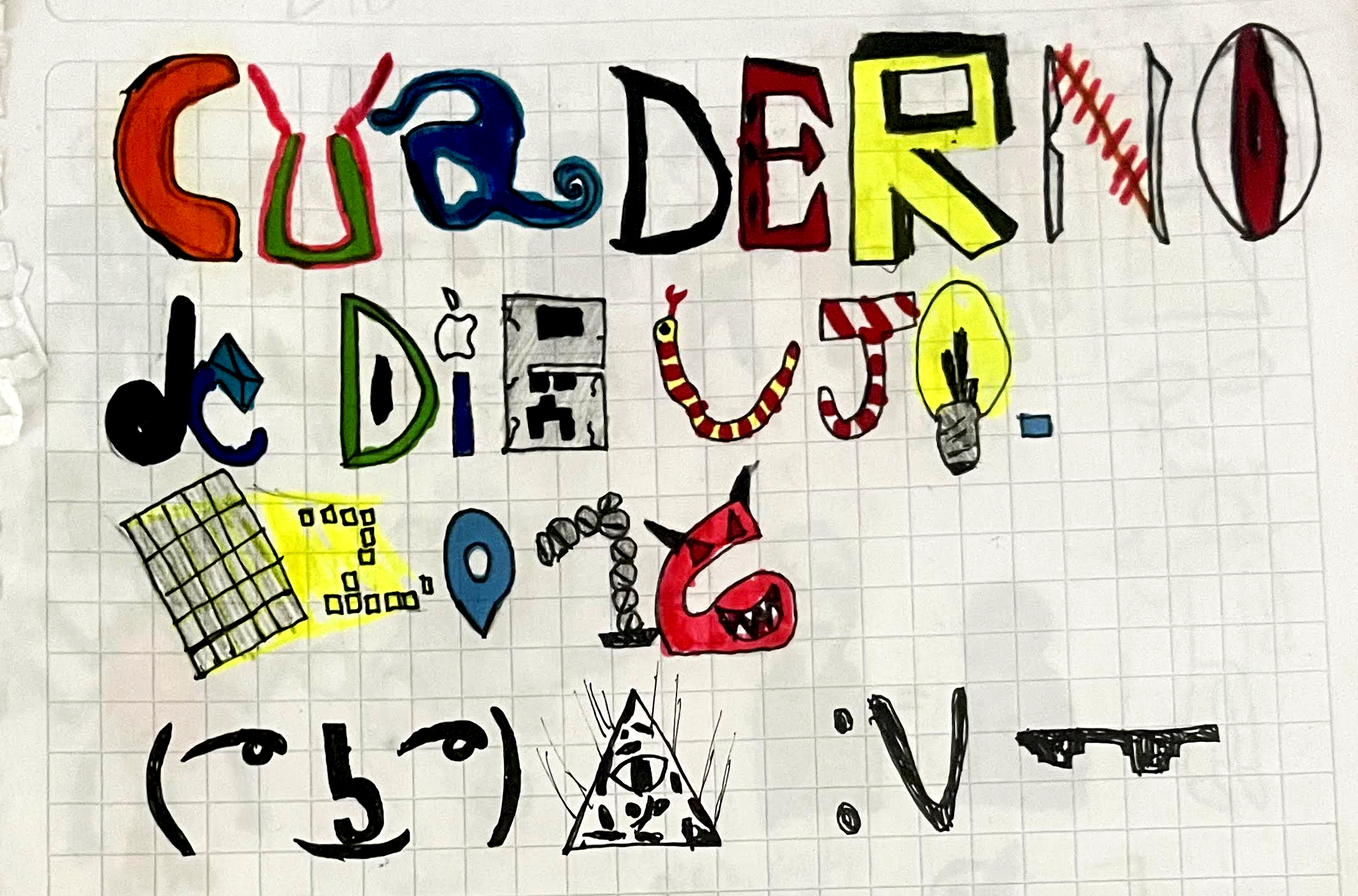 Cuaderno de Dibujo 2016 (Portada)