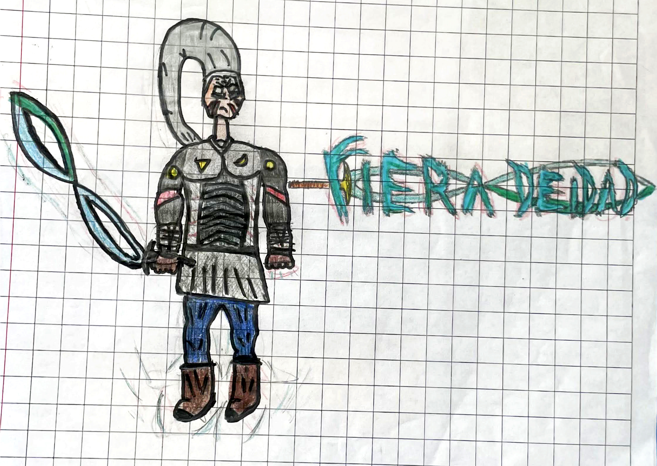 DIbujo Fiera Deidad (TloZ)