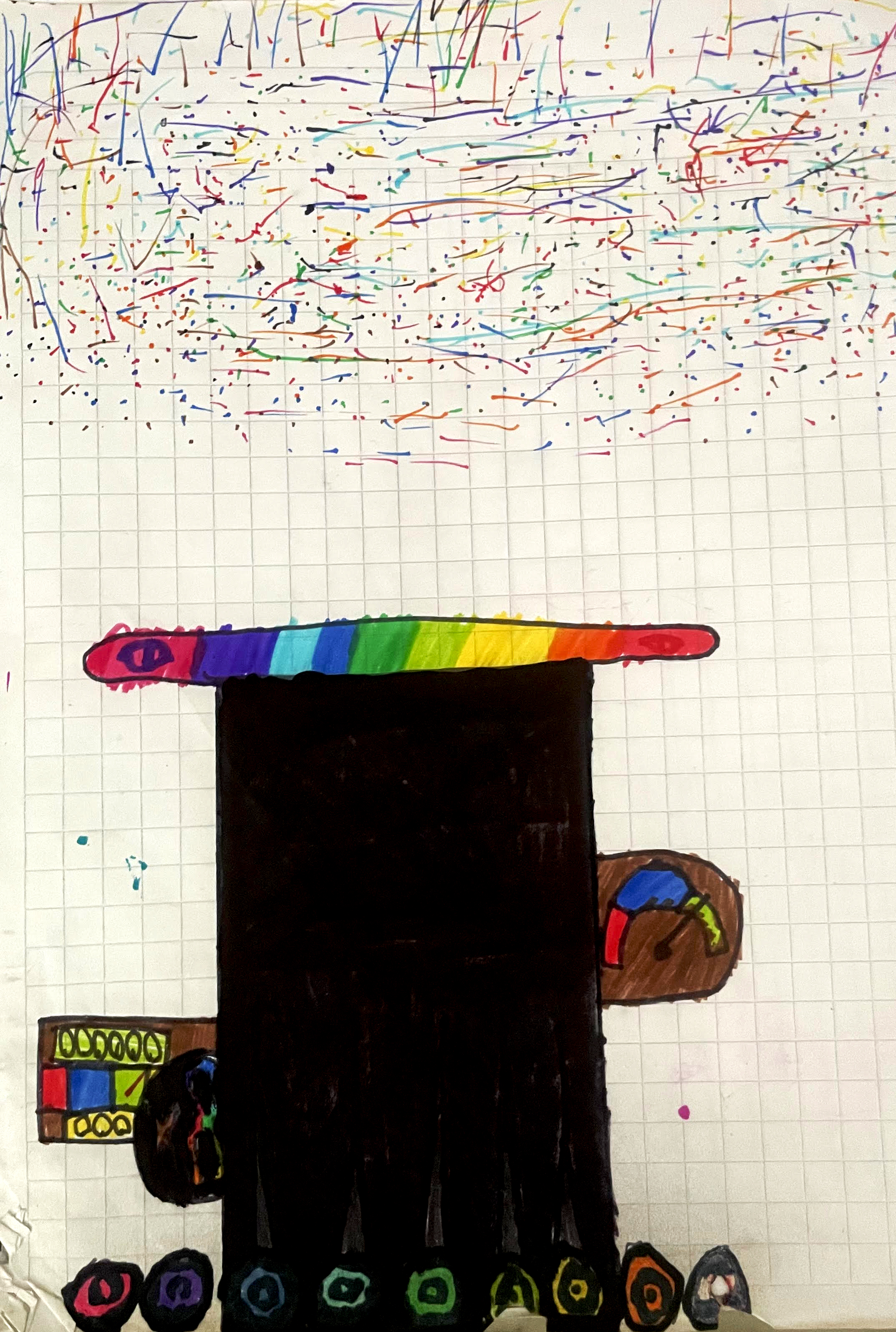 Barra de juego Guitar Hero con 4 notas más (9 key)