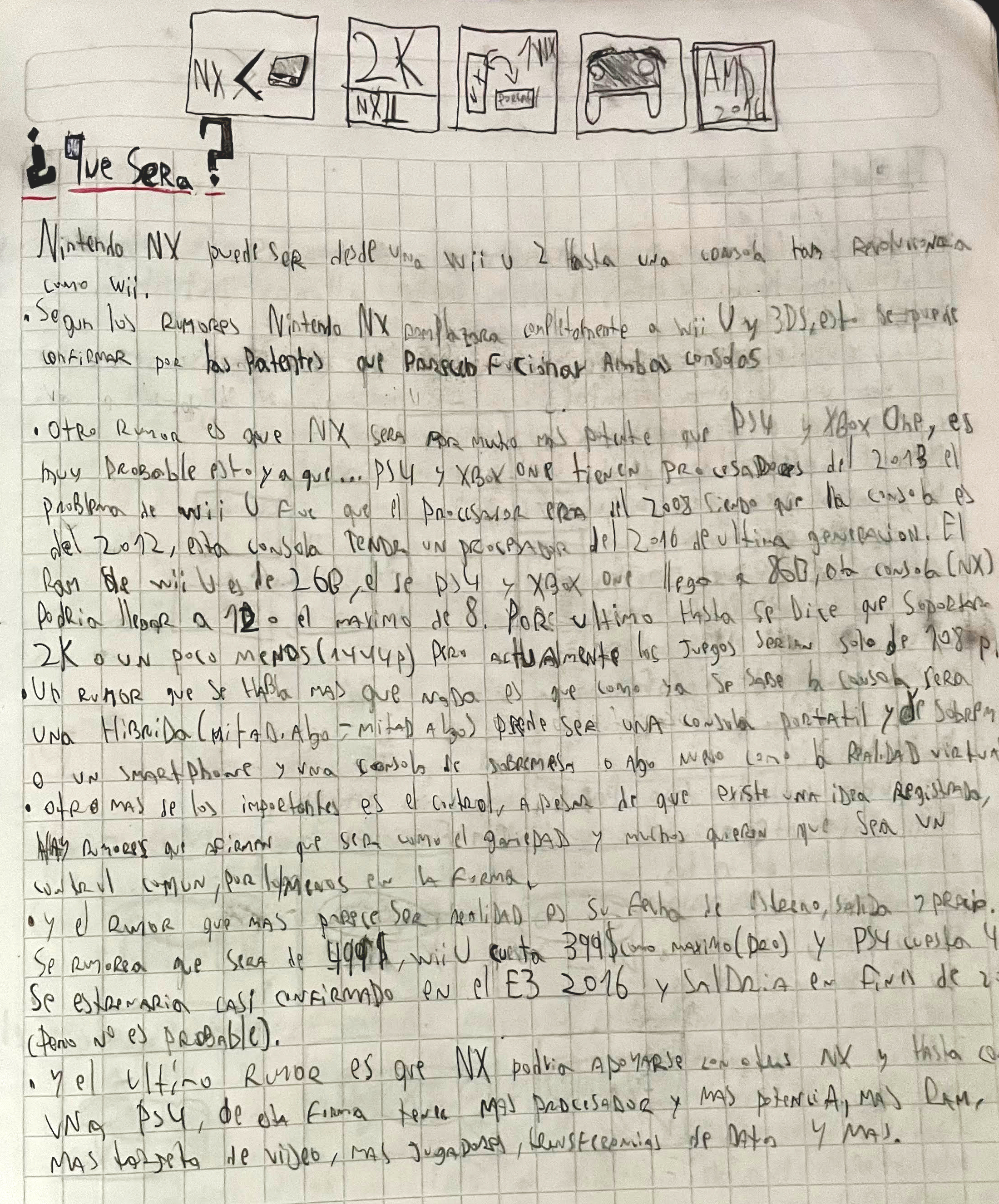 Nintendo NX Rumores 2