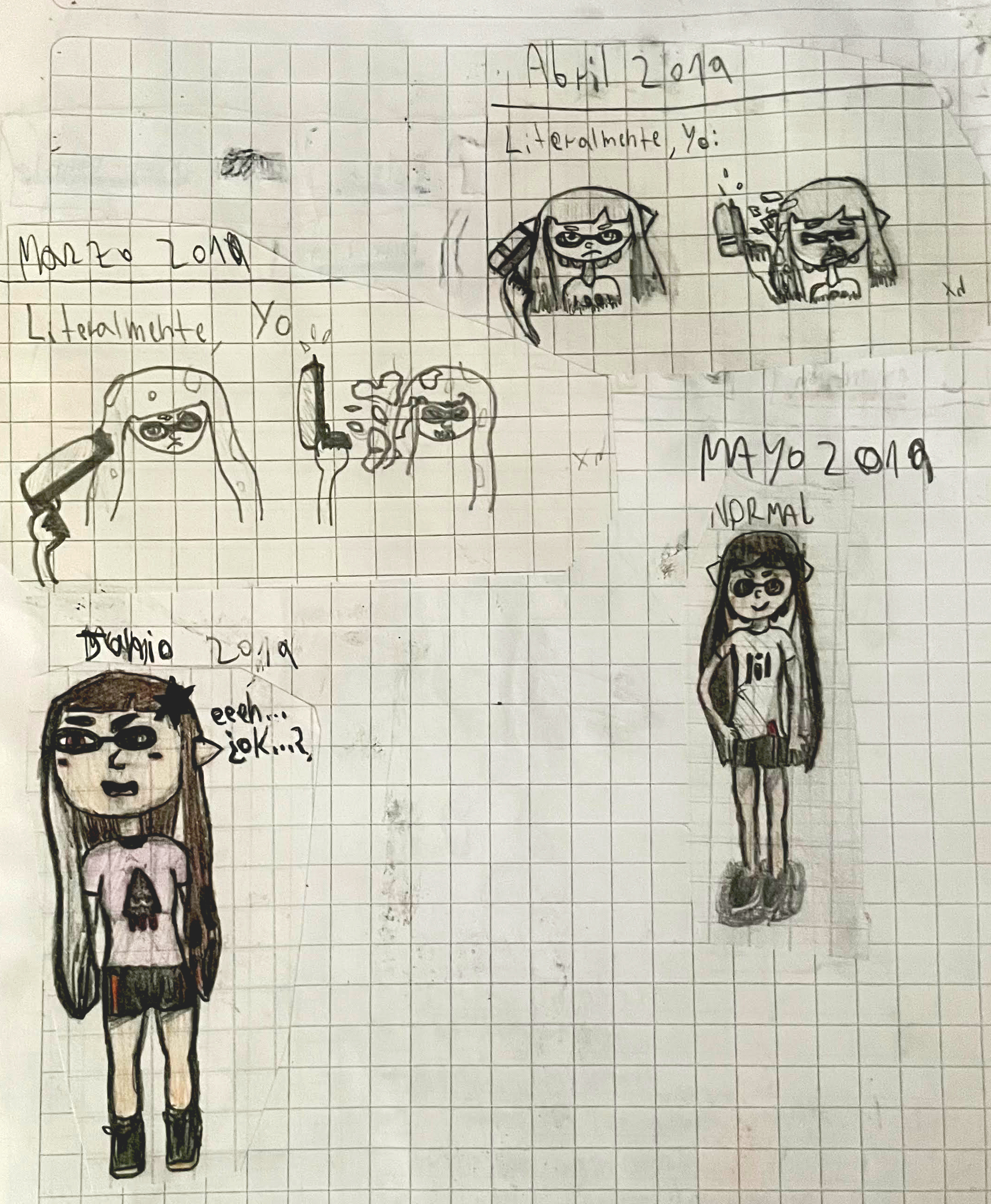 Mejora dibujo de Inkling Chica + Nacimiento Ruby