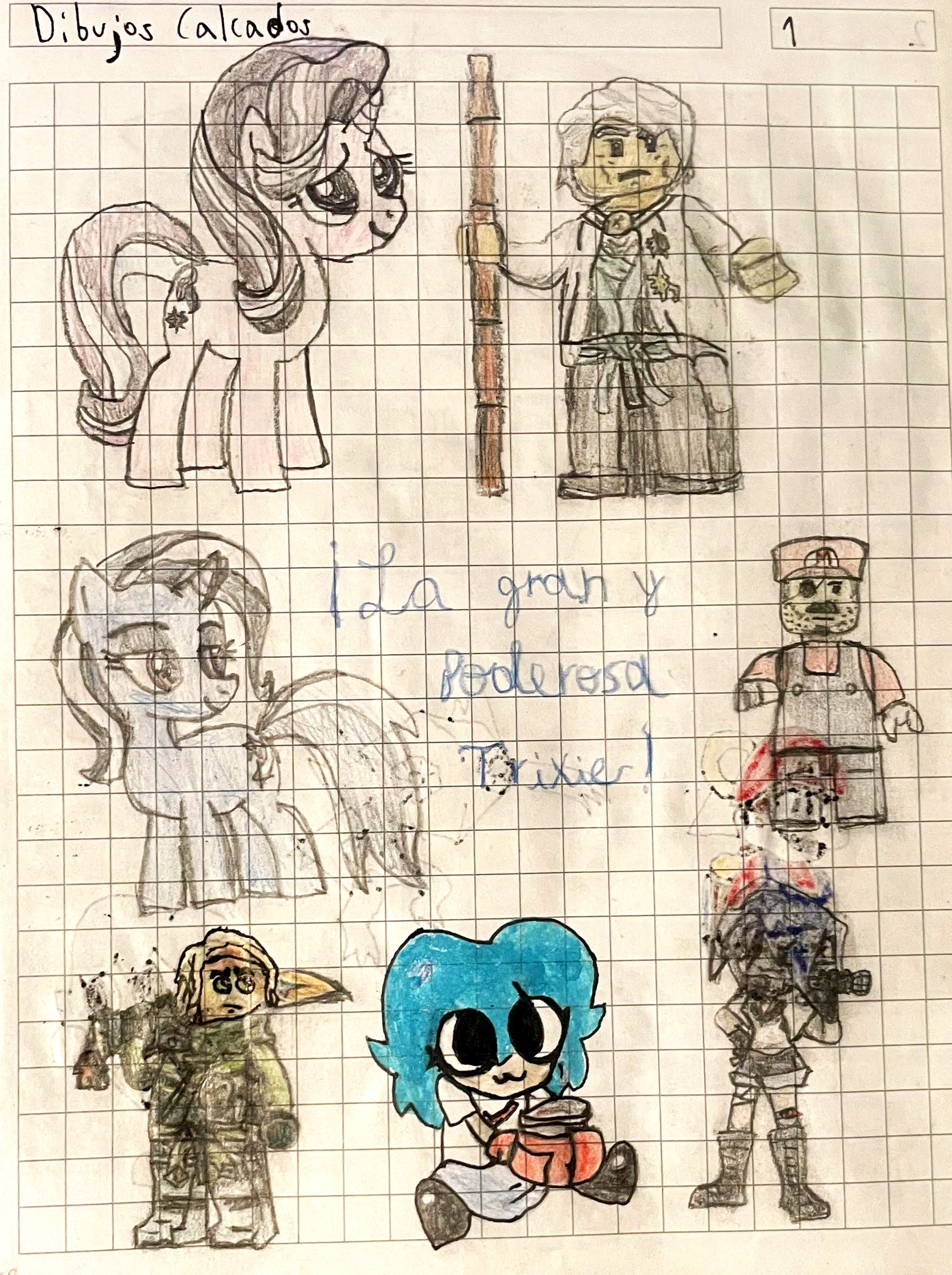 Dibujos calcados 1
