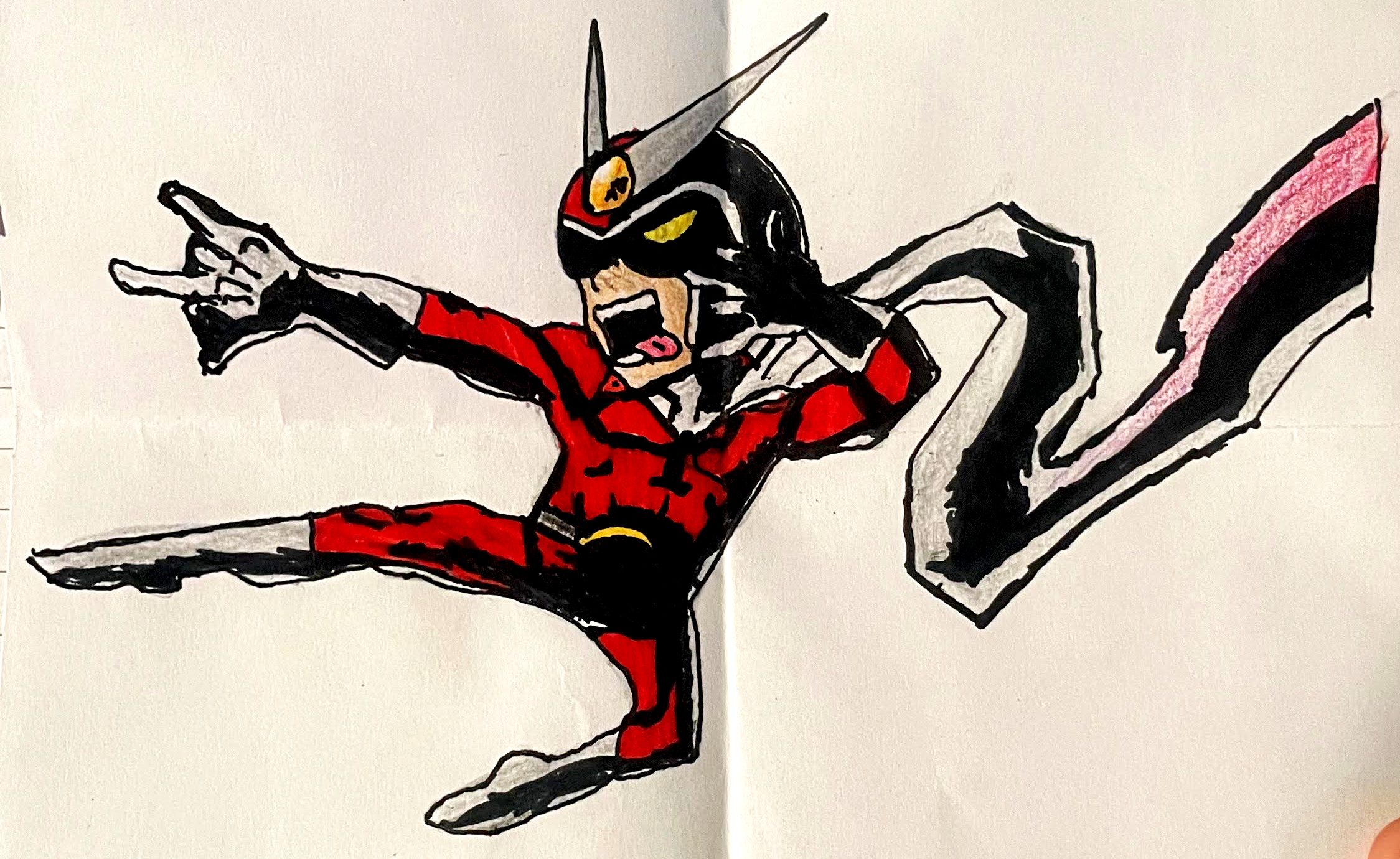 Viewtiful Joe dibujo HIGH DETAIL