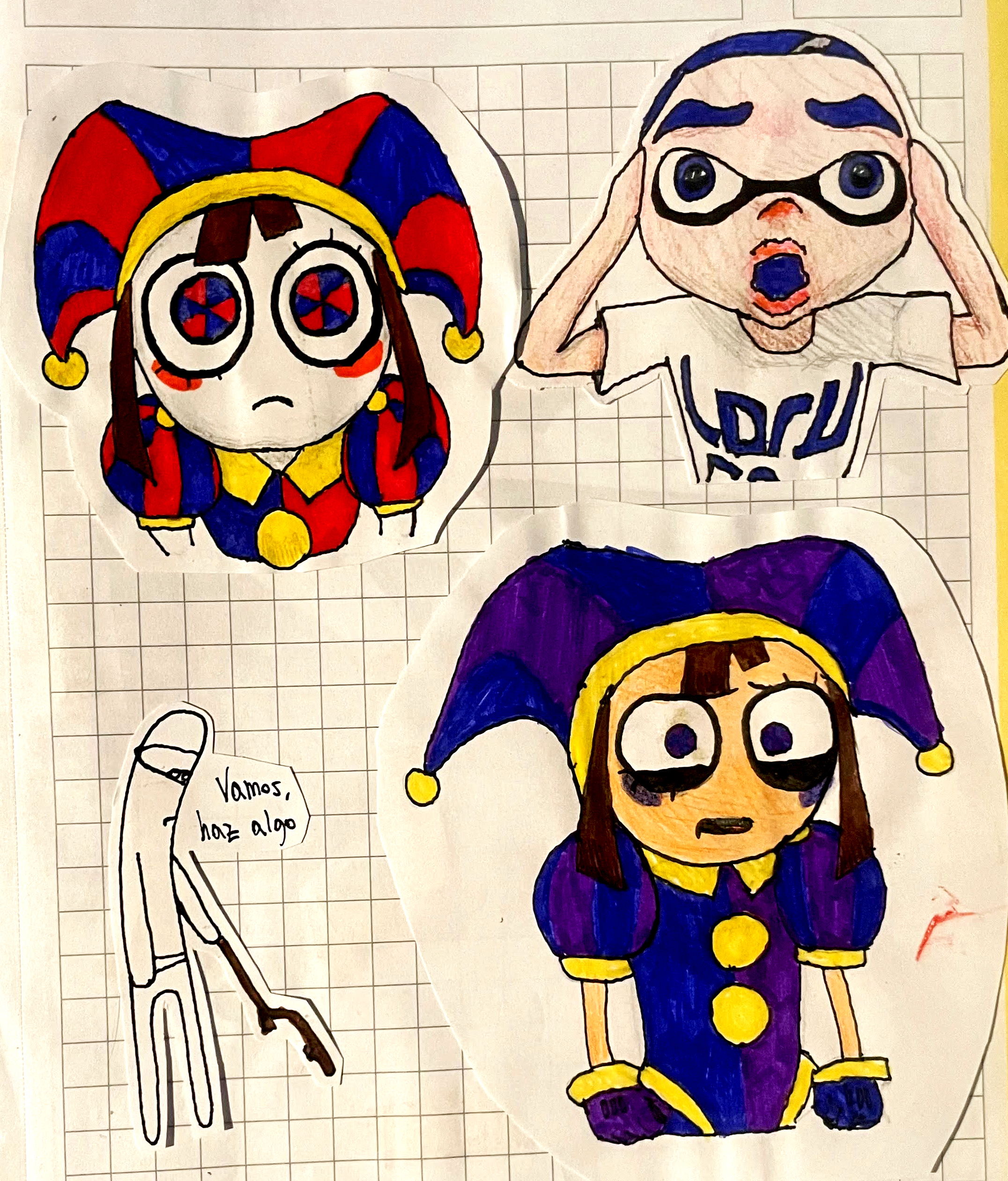 Dibujos tipo sticker