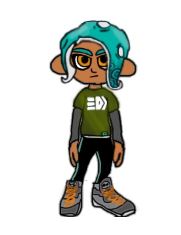 Zæc dibujo conceptual MMD Splatoon