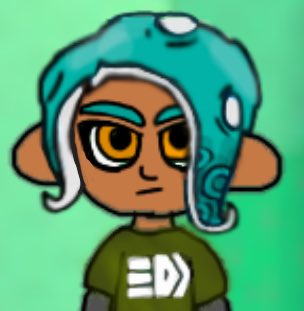 Zæc dibujo conceptual cara MMD Splatoon
