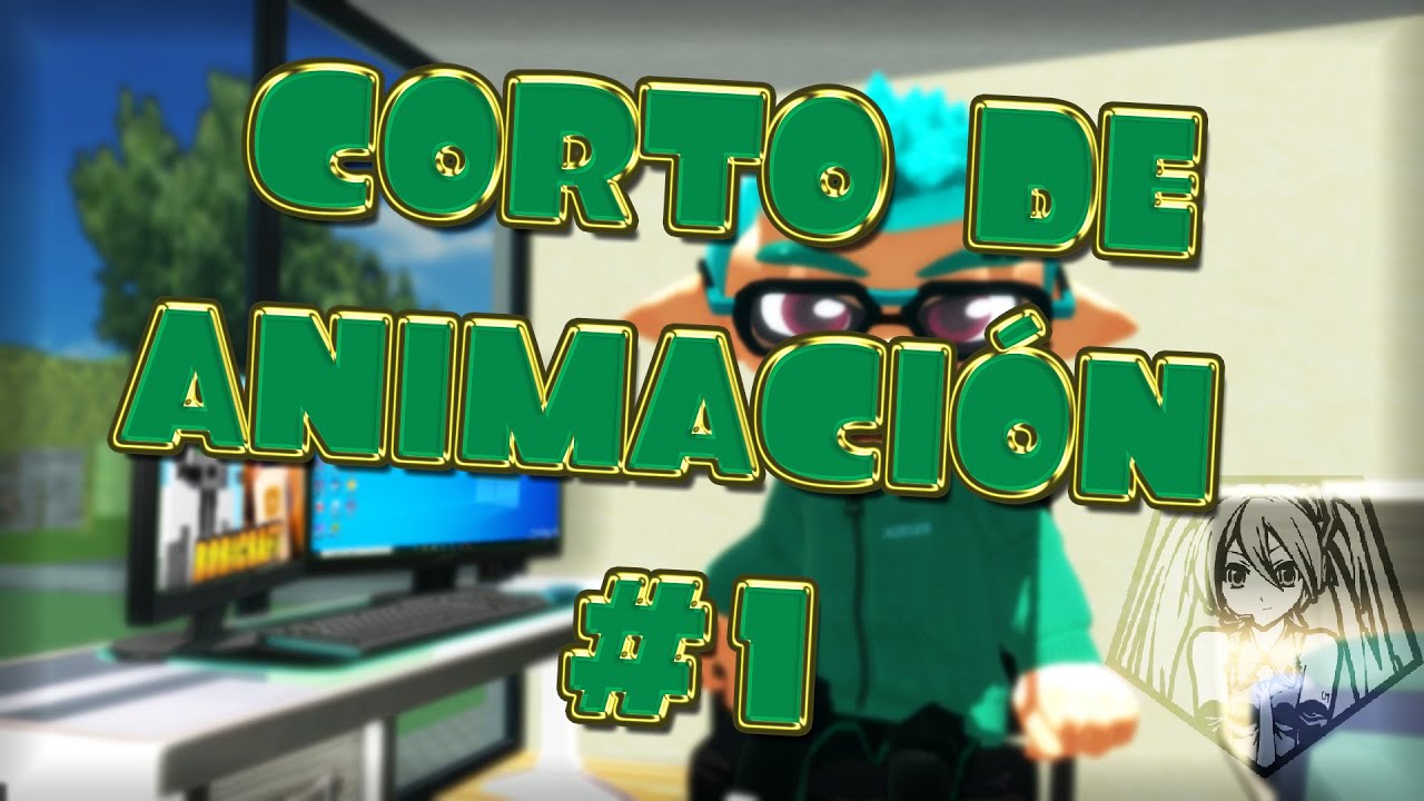 Animación breve sobre Gian viendo YouTube y yendo a buscar algo para comer (CORTO DE ANIMACIÓN #1)